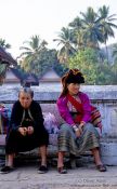 Travel photography:Women at Luang Prabang market, Laos