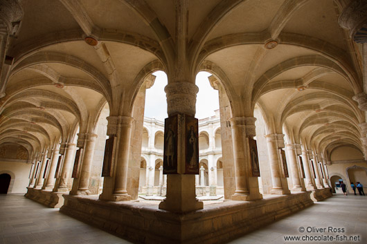 Inside the former Santo Domingo convent in Oaxaca