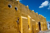 Travel photography:Convent in Campeche, Mexico
