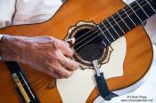 Travel photography:Boca del Rio musician with guitar, Mexico