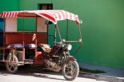 Travel photography:Celestun motorbike taxi, Mexico