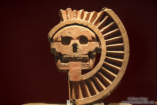 The disk of death (Disco de la Muerte) at the Mexico City Anthropological Museum
