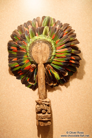 Ceremonial staff of Moctezuma at the Mexico City Anthropological Museum