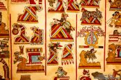 Travel photography:The Selden Codex (códice Selden) at the Mexico City Anthropological Museum, Mexico