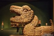 Travel photography:Snake at the Mexico City Anthropological Museum, Mexico