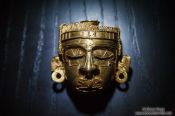Travel photography:Face at the Convento Santo Domingo museum in Oaxaca, Mexico