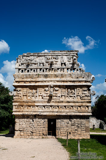 The church at the Chichen Itza archeological site