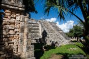 Travel photography:The Osario at the Chichen Itza archeological site, Mexico