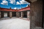 Travel photography:House at the Teotihuacan archeological site, Mexico