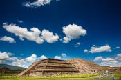 Travel photography:Temple of Quetzalcoatl at the Teotihuacan archeological site, Mexico
