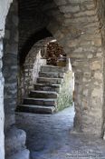 Travel photography:Narrow alley in Ulcinj, Montenegro