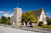 Travel photography:Hokitika church, New Zealand