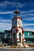 Travel photography:Hokitika clock tower, New Zealand