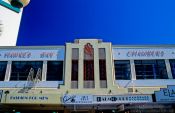 Travel photography:Napier Hawke`s Bay Chambers building, New Zealand