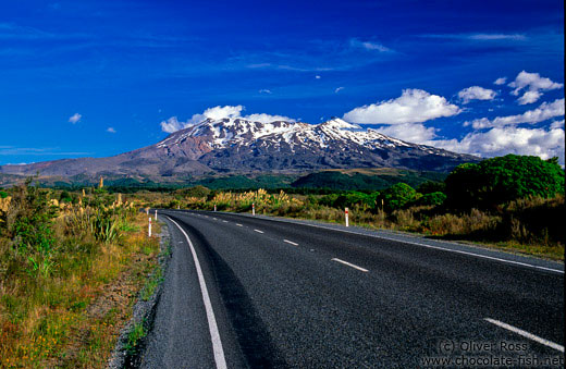 Mount Ruapehu in the Tongariro Ntl Park