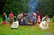 Travel photography:Participants at The Gathering 2000, New Zealand
