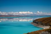 Travel photography:Lake Pukaki in Mc Kenzie Country, New Zealand