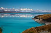 Travel photography:Lake Pukaki in Mc Kenzie Country, New Zealand