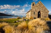 Travel photography:Church of the Good Shepherd at Lake Tekapo, New Zealand