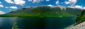 Travel photography:Wide panorama in Nelson Lakes National Park, New Zealand