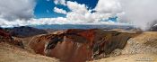 Travel photography:The Red Crater in Tongariro National Park, New Zealand