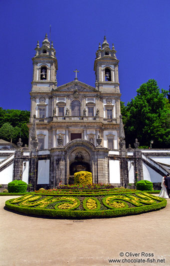The Sanctuary of Bom Jesus do Monte in Braga