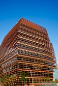 Travel photography:CMT headquarters in Barcelona´s Poblenou district, Spain