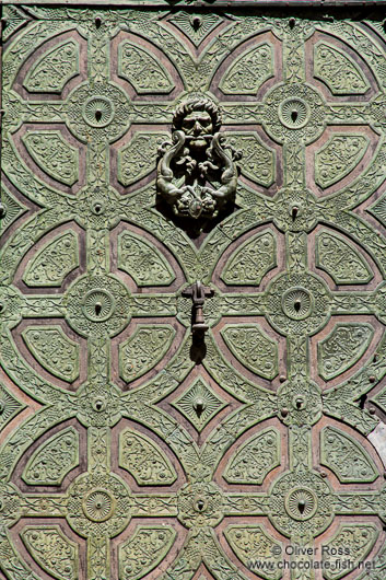 Toledo cathedral door