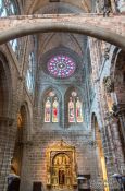 Travel photography:Inside Avila Cathedral, Spain