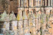 Travel photography:Battlements of Salamanca cathedral, Spain