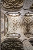 Travel photography:Ceiling of the New Cathedral in Salamanca, Spain