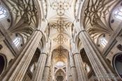 Travel photography:Inside the New Cathedral in Salamanca, Spain