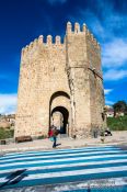 Travel photography:Tower at the Bajada San Martin in Toledo, Spain