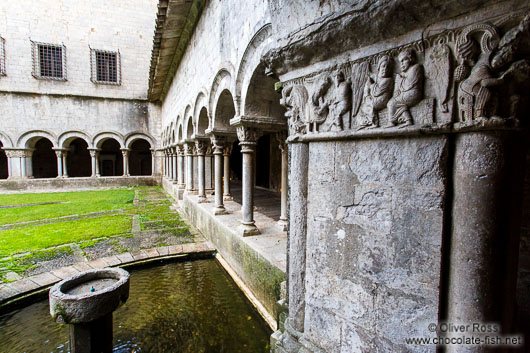 Cloister in Girona cathedral