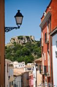 Travel photography:The castle in Begur, Spain