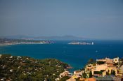 Travel photography:View of Begur bay and Medis island, Spain
