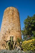 Travel photography:The tower in Pals, Spain
