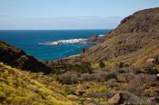 Travel photography:View of Puerto de las Nieves on Gran Canaria, Spain