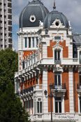 Travel photography:Madrid building, Spain