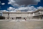 Travel photography:The Royal Palace in Madrid, Spain
