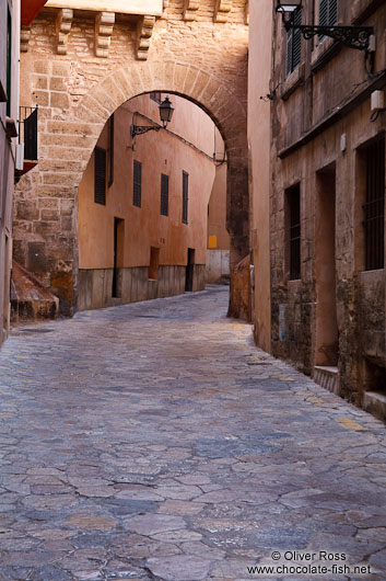 Street in the old town of Palma