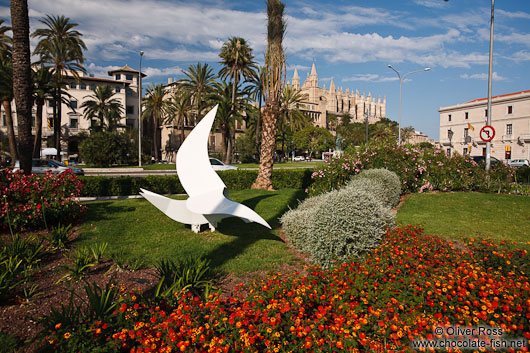 View of the Cathedral in Palma