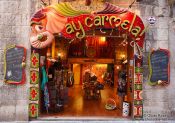 Travel photography:Shop in Palma, Spain