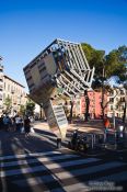 Travel photography:Upside down church in Palma, Spain
