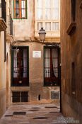 Travel photography:Street in old town Palma, Spain