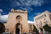 Travel photography:The St Fracesc Basilica in Palma, Spain