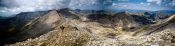 Travel photography:Panoramic view from the Pic de Bastiments, Spain