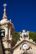 Travel photography:The Basilica of Saint Mary of the Chorus (Basílica de Nuestra Señora del Coro) in San Sebastian, Spain
