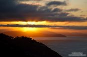 Travel photography:Sun set in San Sebastian, Spain