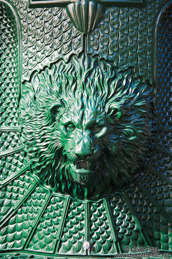 Lion head in Valencia